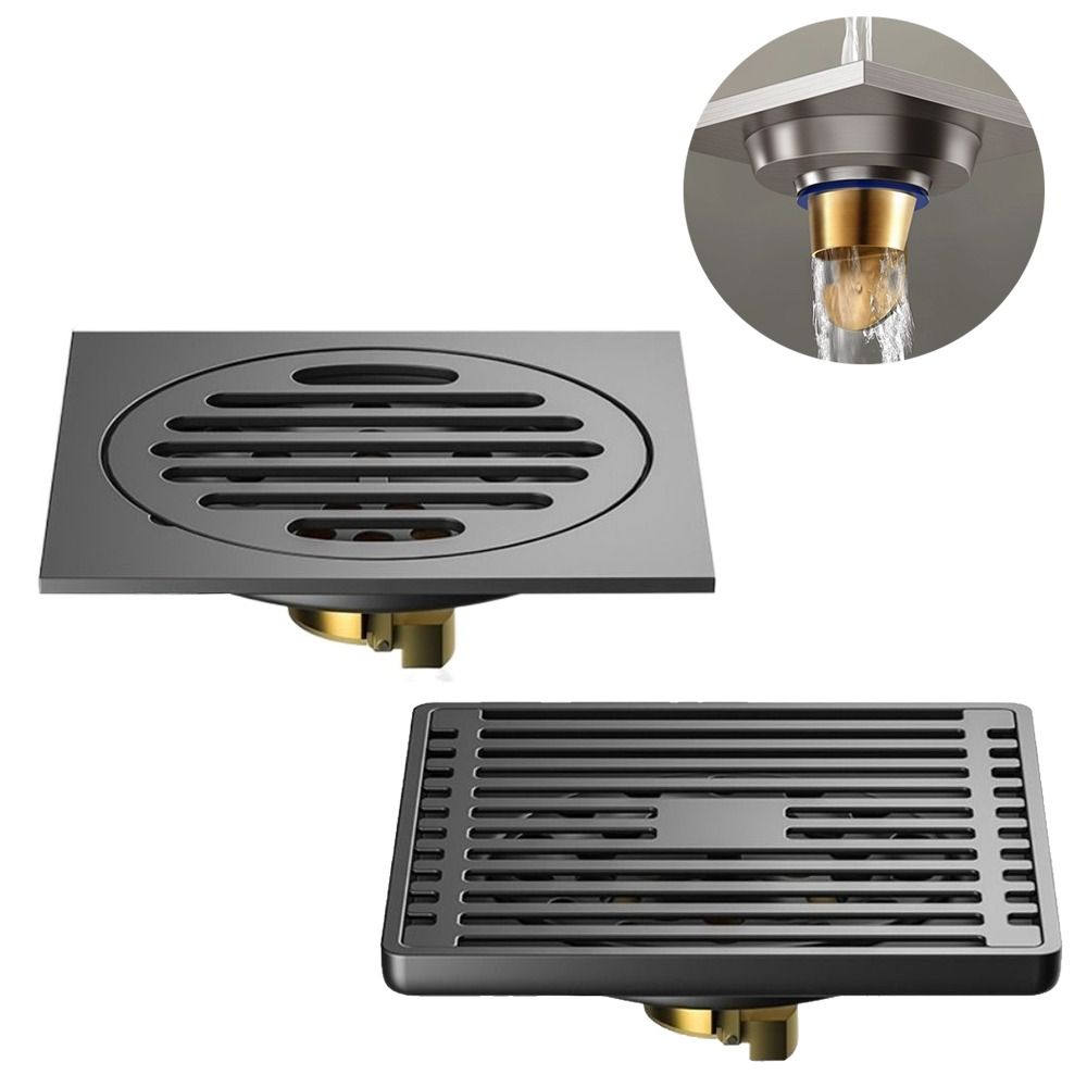 Anti-Odor Drain Valve Cover Dual Use Shower Trap Filter Bathroom Drain Plug  Shower Room
