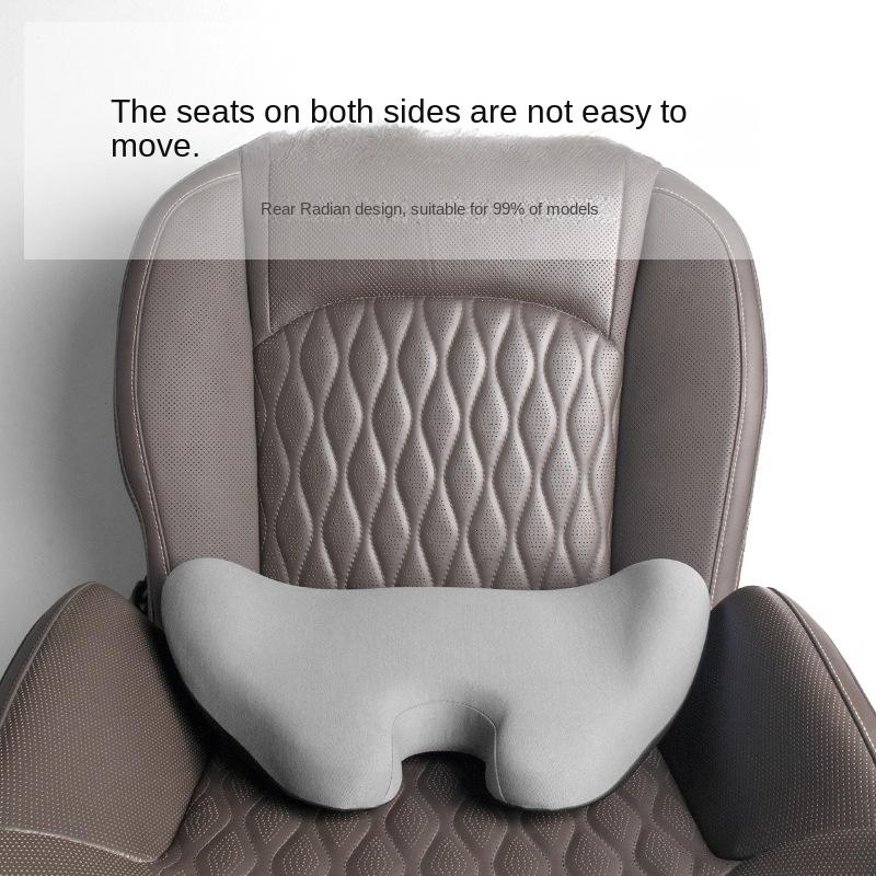 Automobile Auto Lendenstützkissen Auto Taillenpolster Büro Rückenlehne Taillenstützkissen Memory-Schaum Autositz Taillenkissen