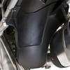 Black Motorcycle Rear Fender Extender Premium For Effective Protection Extender Splashing Mud Guard