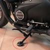 Moto Side Stand Extension Enlarge Pad Foot Support Cover Accessory For Triumph Bonneville Bobber T100 T120 2016-2020