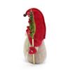 Scandinavian Tomte Nisse Figurine, Swedish Gnomes Tomte 8.27" Gnomes Plush for Christmas Home Fireplaces Adornment