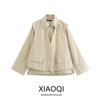 Fashion Style 2024 Autumn New Women's Clothing Stylish Easiest for Match Loose Vest Stacked Outwear 8428060