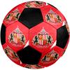 SIZE 5 Sunderland AFC Soccer Ball Colorful All Ages Machine Stitched PVC Competition Ready Durable High-Bounce