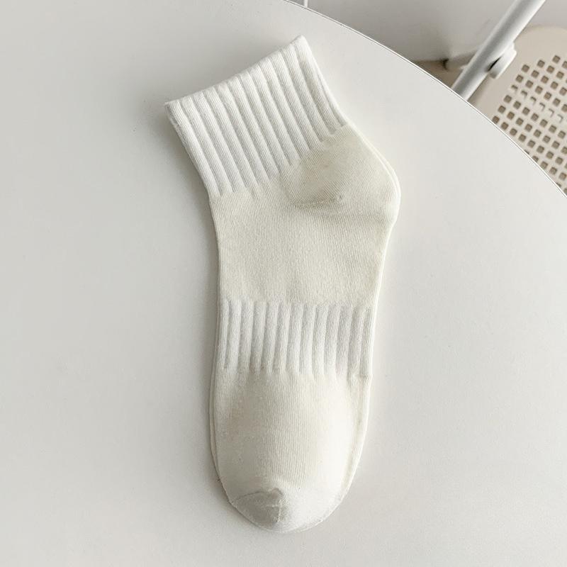 Niedrig geschnittene Kurzsocken - Trendige Sommer-Leicht-Atmungsaktive Baumwoll-Sportsocken für Damen und Herren mit feuchtigkeitsabsorbierenden Eigenschaften