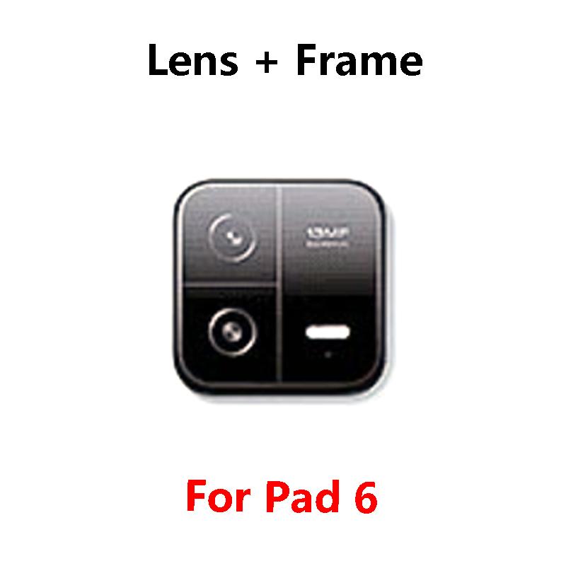 For Xiaomi Pad 6 / 6 Pro Camera Glass Lens Frame Cover Holder Replacement Repair Parts