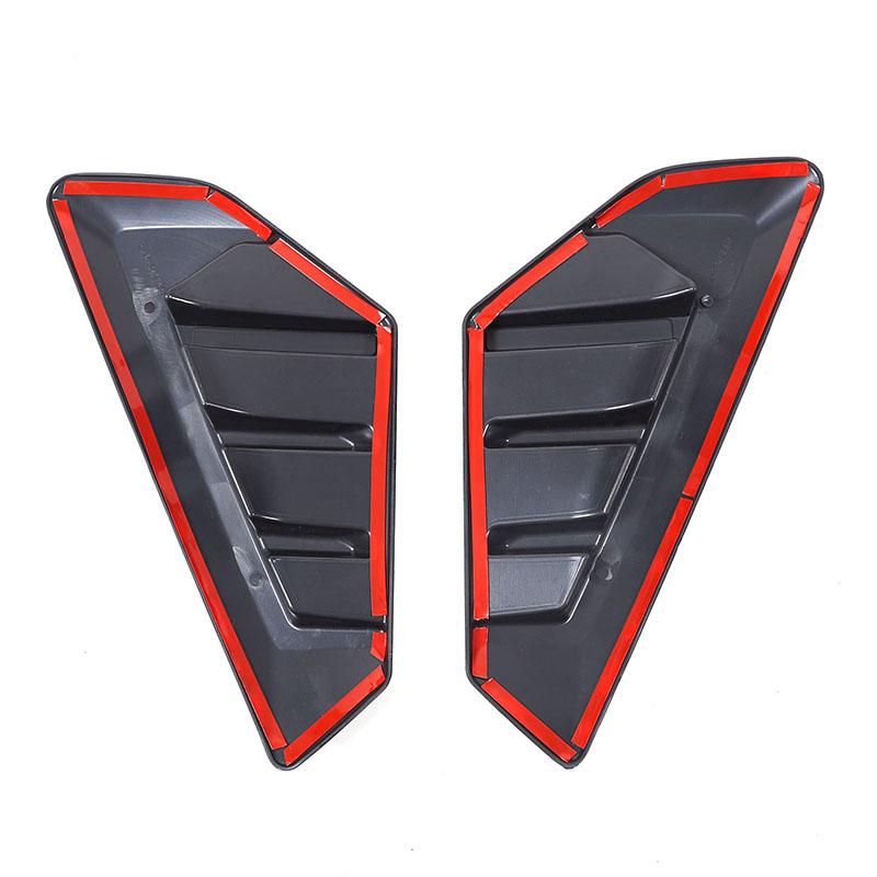 Car Side Fender Cover Shark Gills Side Decoration Fender Air Vent Trim Cover For BMW X5 G05 F95 X5M 2025 2025