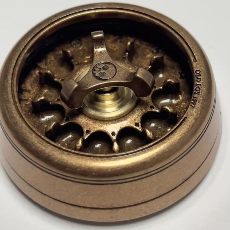 Carnival Small Roulette Fidget Spinner Party Portable Choice Turntable Decompression Metal Fingertip Gyro Desk Ornament Edc Toy