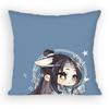 Grandmaster of DDemonic CCultivation PillowCase Antidustmite Pillowcase Invisible Zipper Silky Short Plush Sofa Cushion Cover