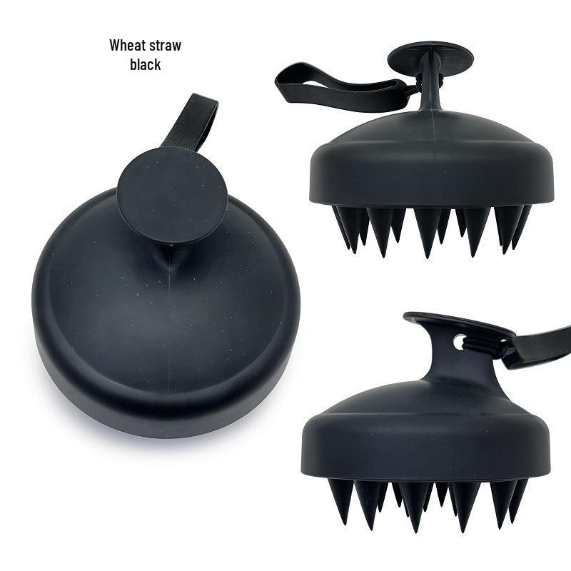 Korean Style Silicone Scalp Massager & Shampoo Brush