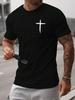Unisex's Letter Print Short Sleeve T-Shirt