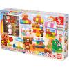 Bandai BlockLabo Anpanman Shop Building Blocks Set DX for Ages 3 and Up