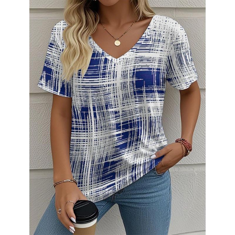 Summer women's casual T-shirtv