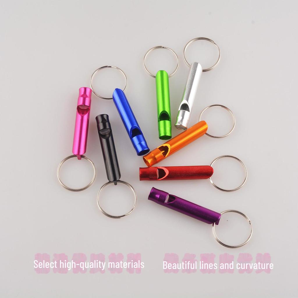 Aluminum Alloy Survival Whistle for Training and Emergencies