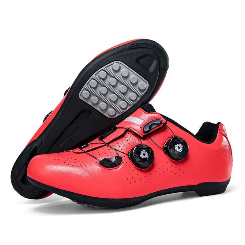 Men MTB Self-Locking Speed Racing Bike Shoes Bicycle Sneakers Spd Cycling Shoes Cleats Women Mountain Road Cycling Footwear