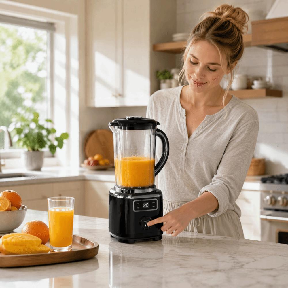 Large Capacity Blender Rechargeable Fruit Juicer Practical Gift Juice Maker Home Use
