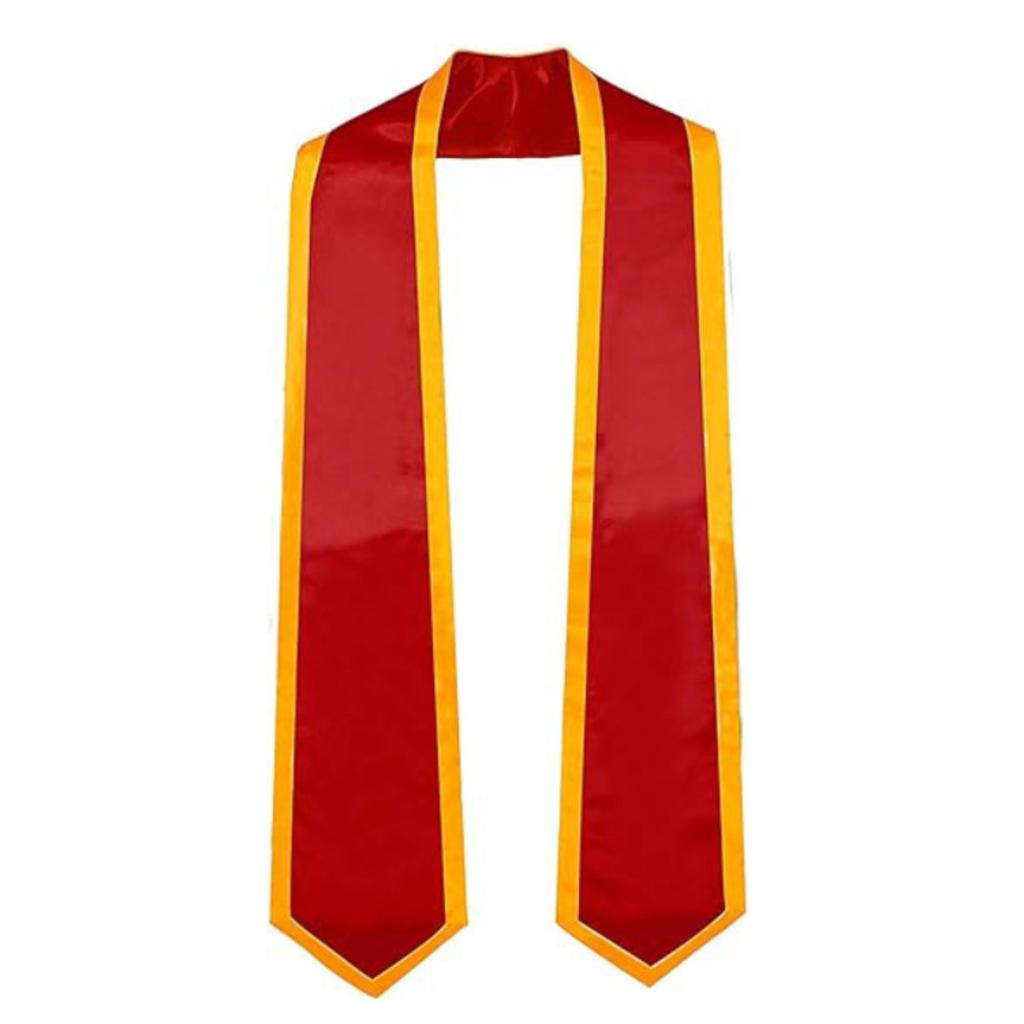 College Graduation Ribbon Ceremonial Shoulder Strap Award Satin Shawl Gift