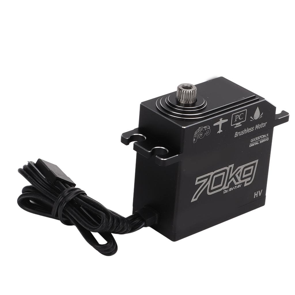 GX3370BLS 70KG Digital Servo for SCX10 1 8 1 10 RC Car IP67 Waterproof Steering Servo