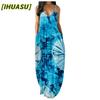 Fashion Summer Spring Sleeveless V-Neck Casual Dresses