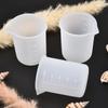 5 Stück Wiederverwendbare Epoxidharz DIY Becher Mischbecher Messbecher DIY Silikon Messbecher Schmuckherstellung