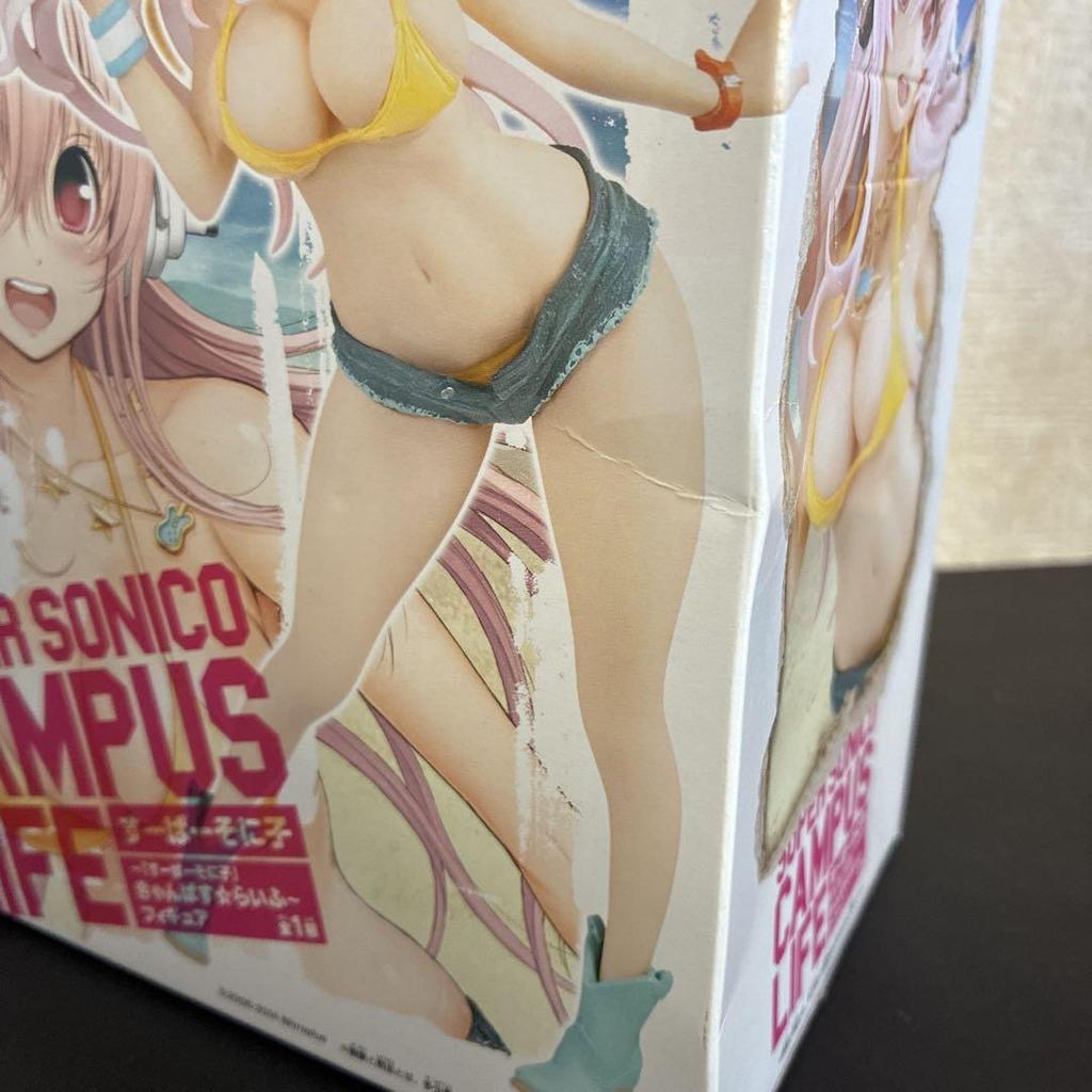 [USED] Super Sonico Holy Girl Black Campus Life SQ Figure