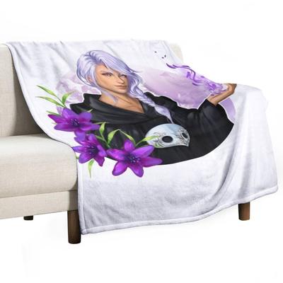 Hythlodaeus FF14 Throw Blanket Hairys Plush Bed Linens Heavy Blankets