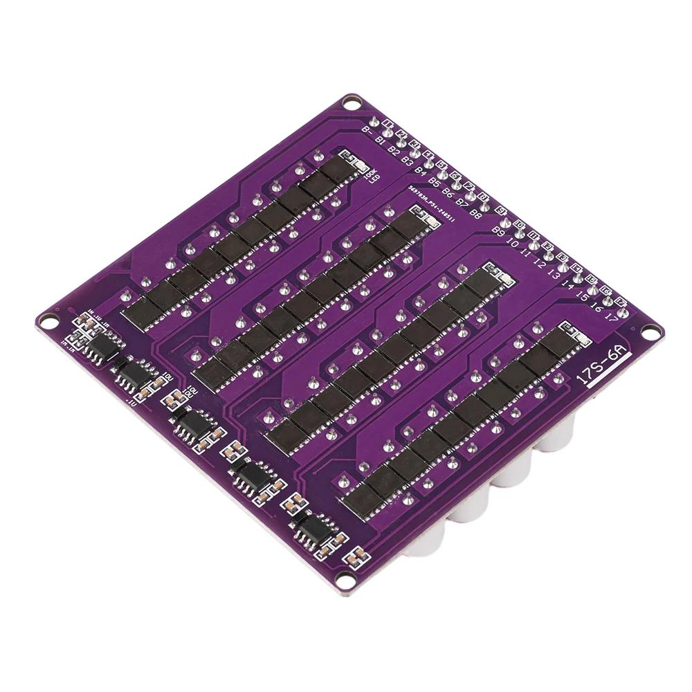 Active Balancing Board BMS 6A Hybrid Active Equalization 1S 1S 6S 8S 17S Lifepo1 18611 Lithium Battery Balancer Energy Transfer