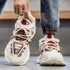 Men's casual sneakers winter light breathable soft-sole outdoor speed running shoes fashion students racing sports tide shoes