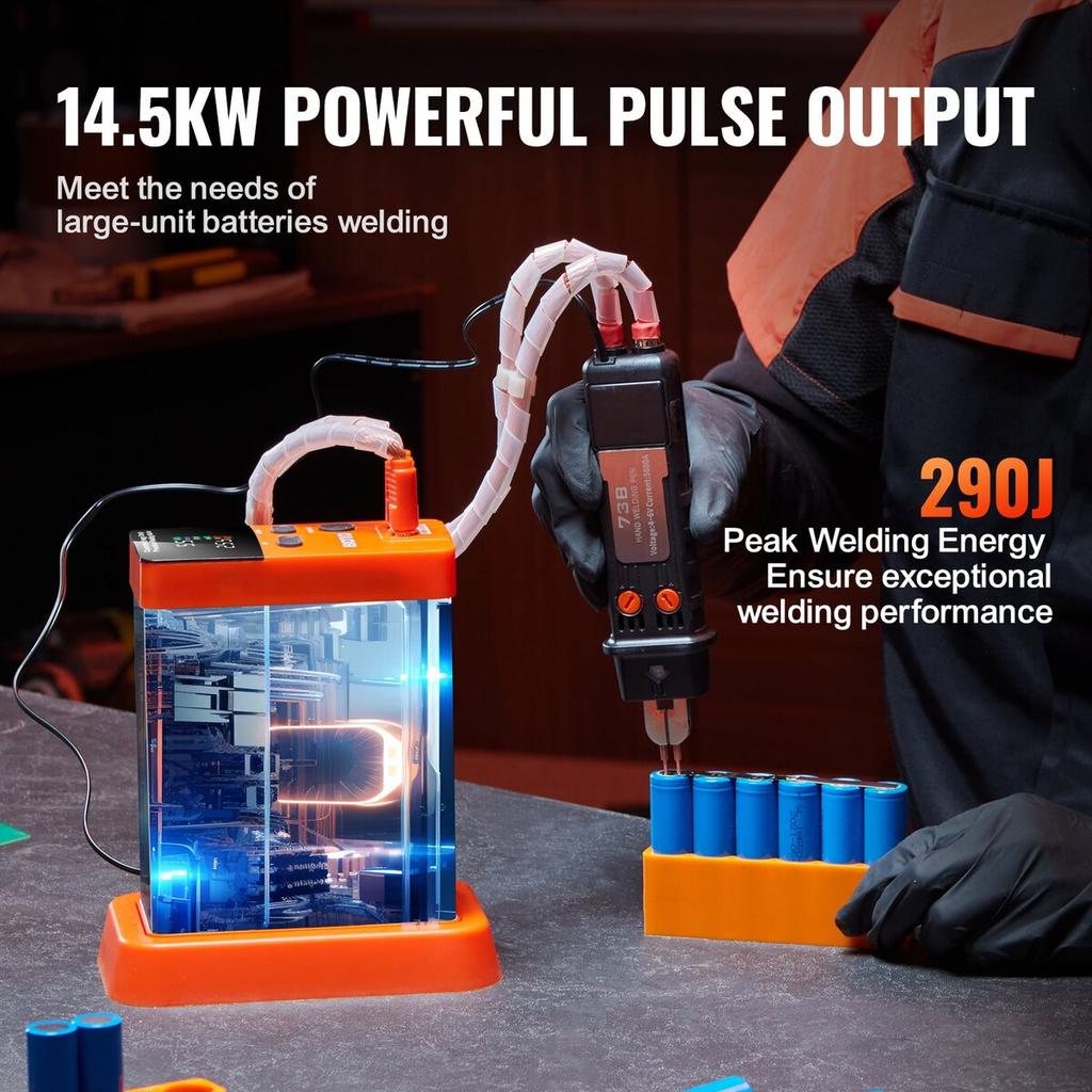 801D Akku-Punktschweißgerät 14,5KW Kondensator-Energiespeicher-Impuls-Punktschweißgerät