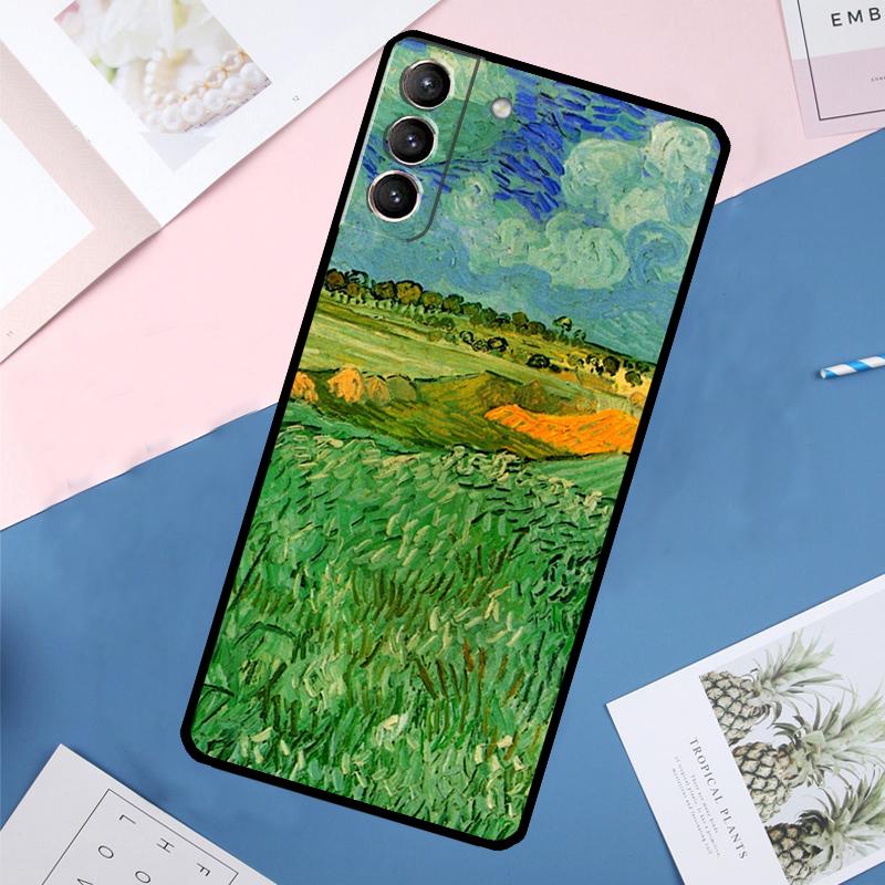 Van Gogh Oil Painting Case For Samsung Galaxy S25 Ultra S21 S22 S24 S23 Ultra S9 S10 Plus S21 FE S25 FE Back Cover