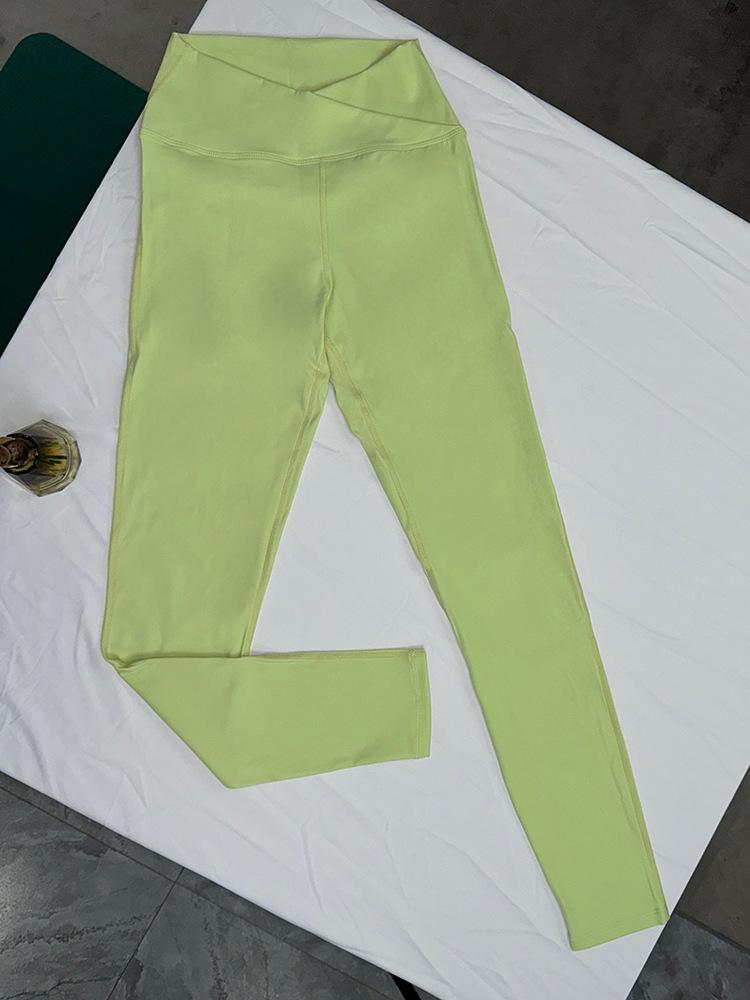 

Женские эластичные брюки для йоги с высокой талией - Весна/Лето, Подъем бедер, Тайтсы для бега и фитнеса Large