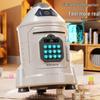 Smart Rocket Astronaut Money Box: Children's Face Recognition Piggy Bank with Password Lock