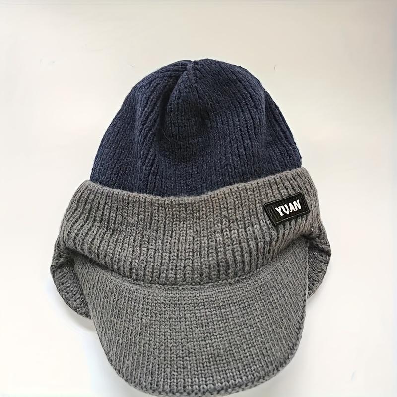 Comfortable and Warm Hat Suitable for Both Men and Women, Winter Warm Ear Protection Baseball Cap Suitable for Outdoor Winter Hat