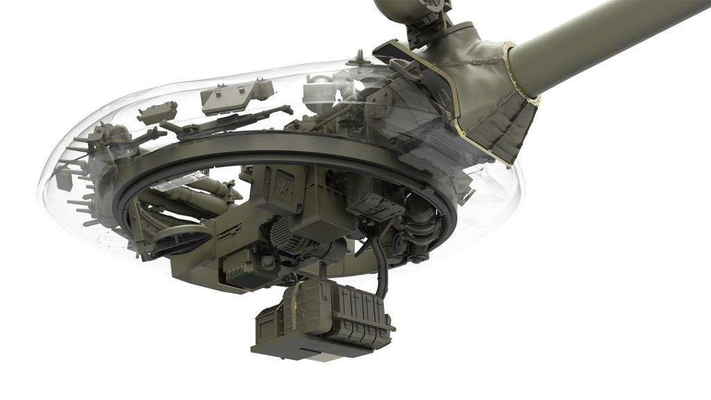 Miniart Scale Soviet Medium Early Full Interior Reproduction Plastic Model Kit MA37011 1/35 T-54B Tank, Production, (Interior Kit)