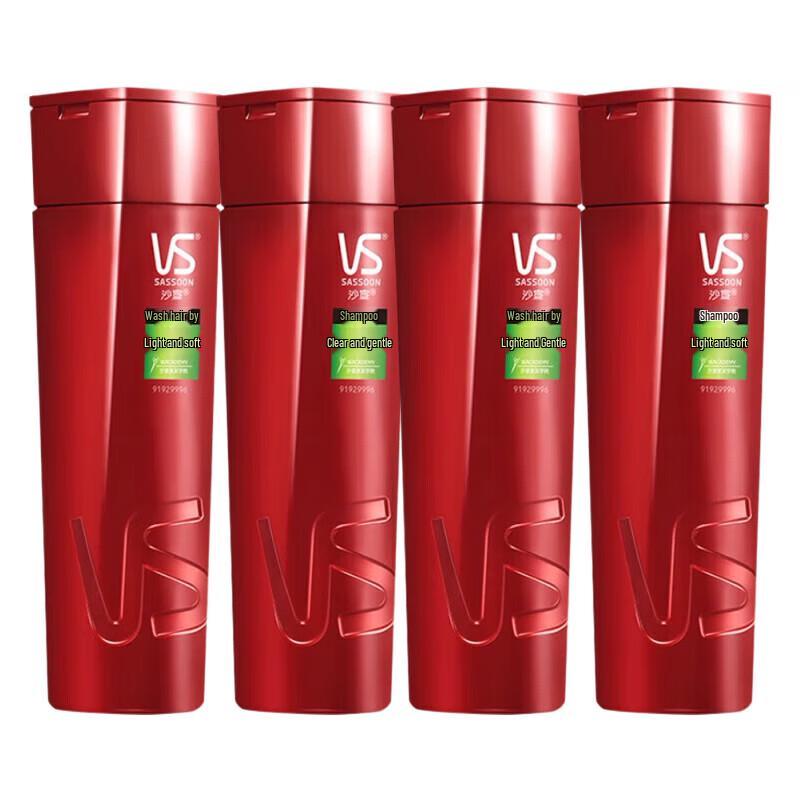

Vidal Sassoon Light & Smooth Shampoo (4x200g)
