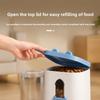 Automatic pet feeder, large-capacity cat and dog bowl, pet supplies, controllable feeding amount, two-in-one pet bowl