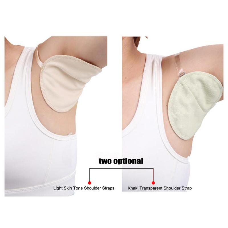 1Pairs Sweat Armpit Pads Soft Washable Invisible Cushion Reusable For Outdoor Protector Clothing From Stains/Wetness/Odor