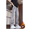 Hong Kong Trendy Men's Summer New Personalized Letter Jeans Hip Hop Ins Trendy High Street Trendy Ruffian Handsome Trousers