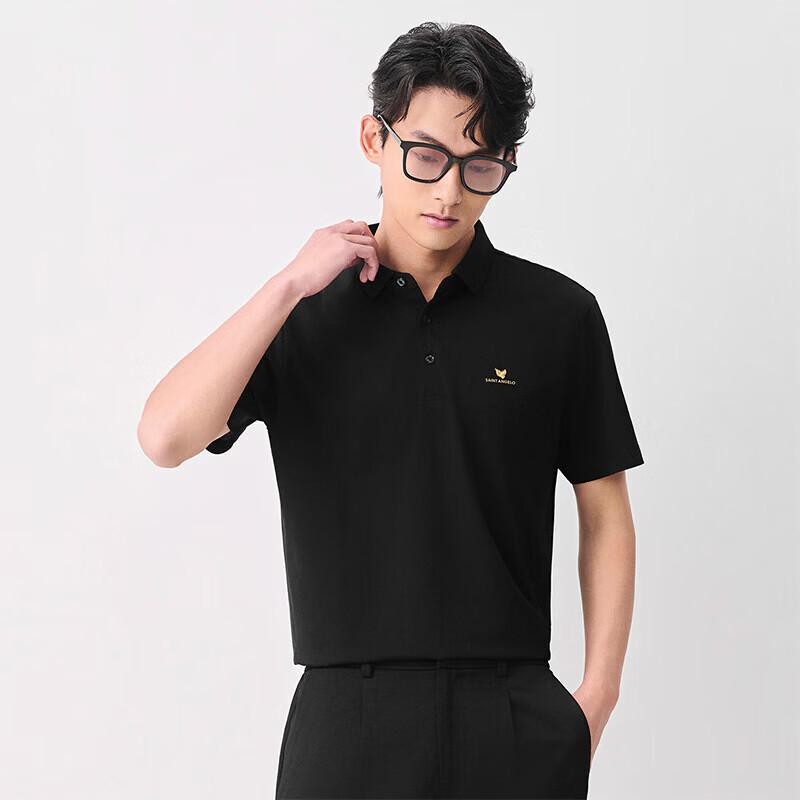Baoxiniao Men's Cooling Short Sleeve Business Casual Polo Shirt KESTA1201