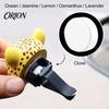 Car Accessories for Interior Aesthetic Cute Animal Vent Clip Air Freshener with Aroma Pad, Resin Lion Decoration Leopard Deer Owl Dashboard Ornament,