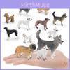 Pvc Childrens Dog Animal Model Pet Figurine Toy For Kids Playroom Decor