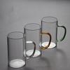Glass Mug Breakfast Milk Coffee Cup Microwave Safe Transparent Party Beer Mug Coffee Mug Drinkware Glass