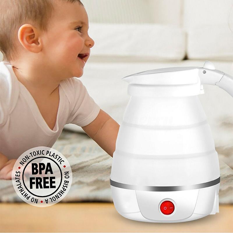 Faltbarer Wasserkocher Wasserflasche Reise nach Hause Automatische Abschaltung Mini Handheld Elektrischer Wasserkocher Küche