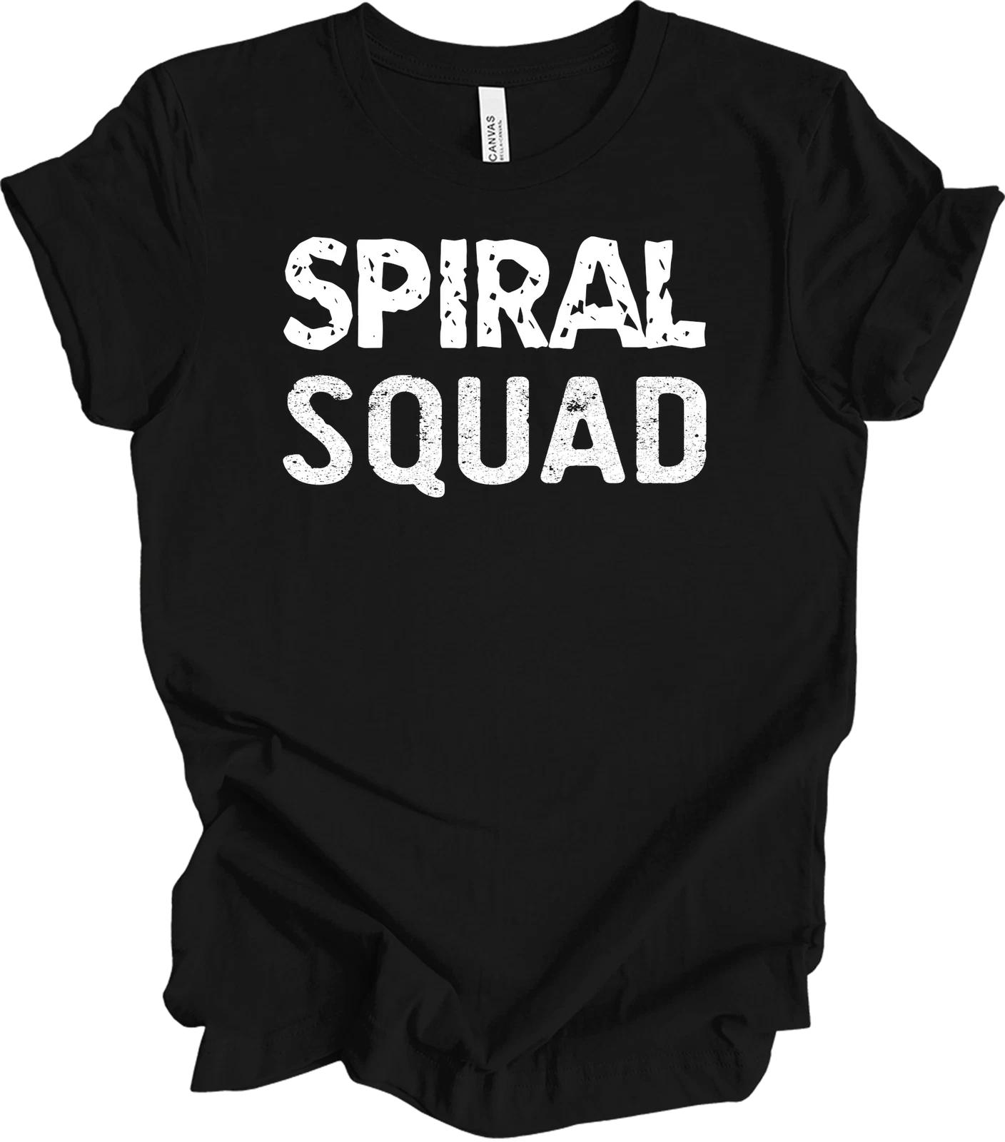 

Spiral Squad Shirt - Funny Crew Gift Tee S