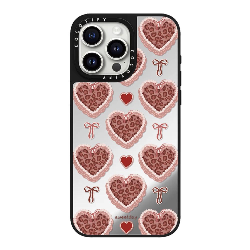 

Pink Heart for Apple 16promax Phone Case for IPhone15promax Cartoon 13/14pro Anti-fall For Apple 11