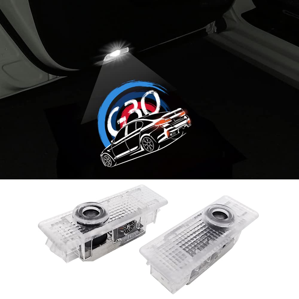 

Светодиодная проекция логотипа Световой индикатор Cartesi Подсветка двери Приветственная подсветка Лампа вежливости Автомобильная шторка Дверная лампа G30