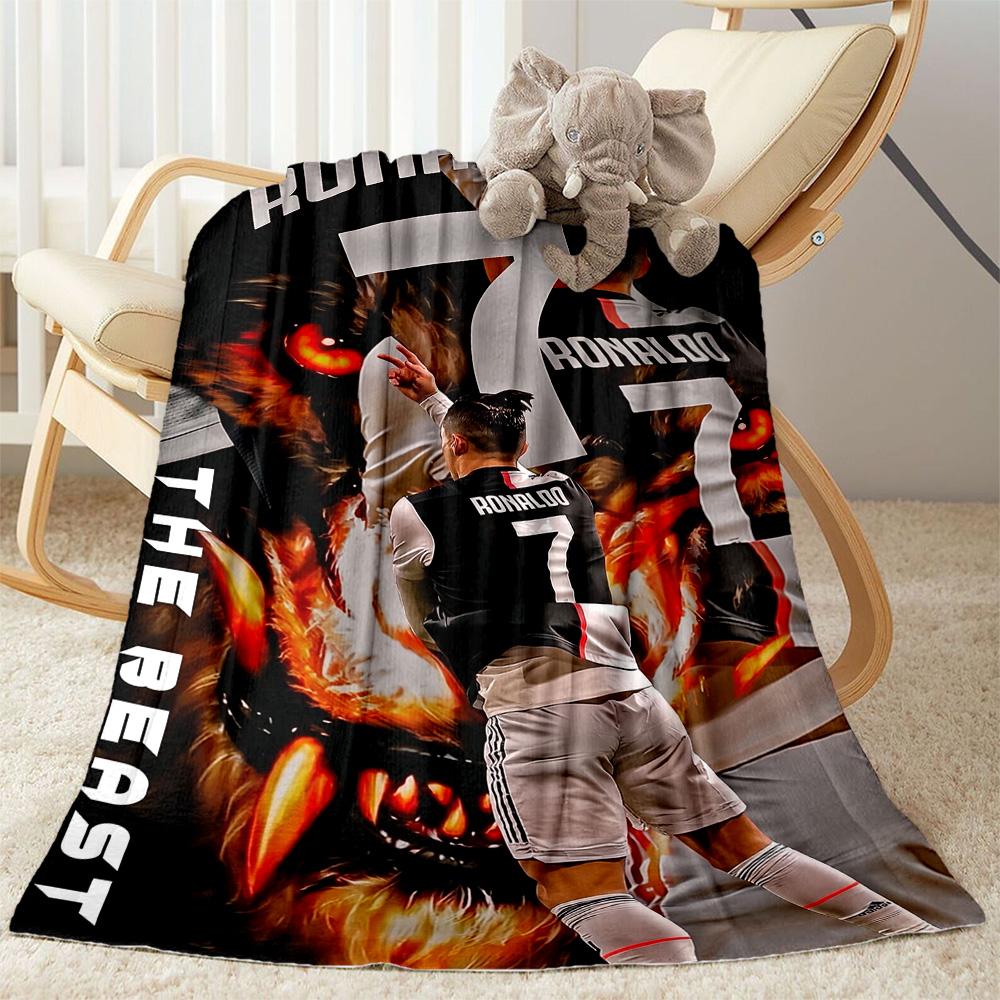Cristiano Ronaldo Manchester Blanket Ultra-Soft Great for Office Chair Chair Livingroom for All Seasons Modern
