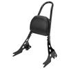 Motorcycle Backrest Detachable Rear Passenger Cushion Replacement for  200R XLH1200 2004‑2019