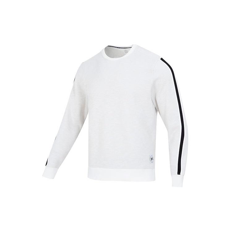Under Armour Essential Fleece Heritage Crew Sweatshirt Onyx White Men s 1373814-112 XXL