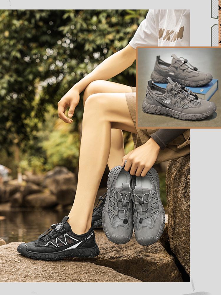 Men's Breathable Non-slip Sports and Work Shoes - Light Mesh Casual Footwear