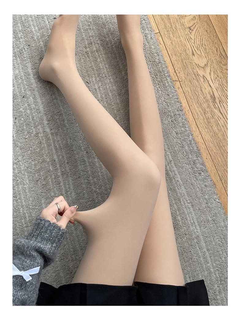 Bare Leg Artifact Damen Dicke hautfarbene warme Strumpfhosen und Leggings für Frühling und Herbst